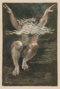 The First Book of Urizen, Plate 7 (Bentley 12) by William Blake